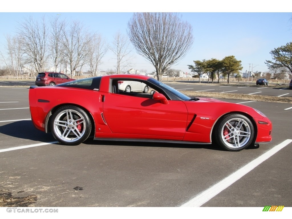 2006 Corvette Z06 - Victory Red / Ebony Black photo #4