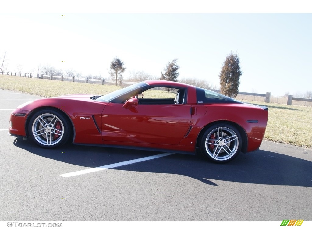 2006 Corvette Z06 - Victory Red / Ebony Black photo #8