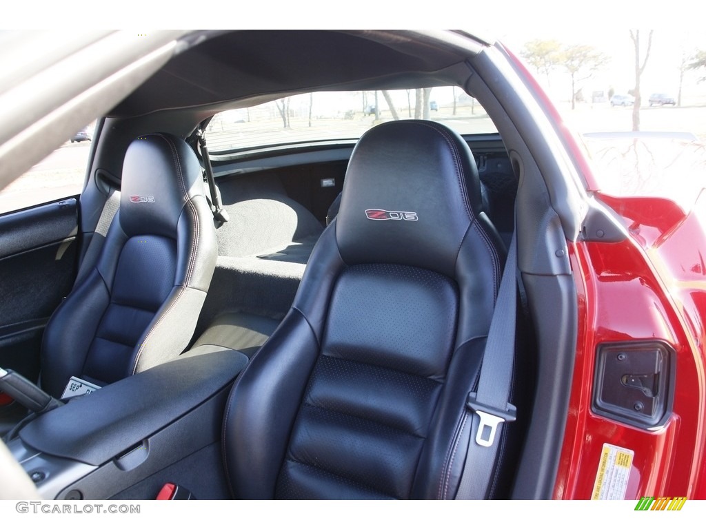 2006 Corvette Z06 - Victory Red / Ebony Black photo #11