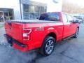 2019 Race Red Ford F150 STX SuperCab 4x4  photo #2