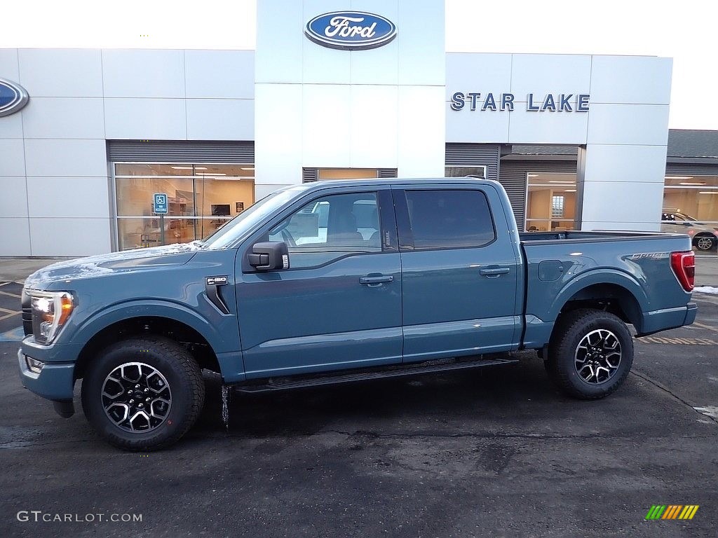 2023 Area 51 Blue Ford F150 XLT SuperCrew 4x4 145574002 Car Color Galleries