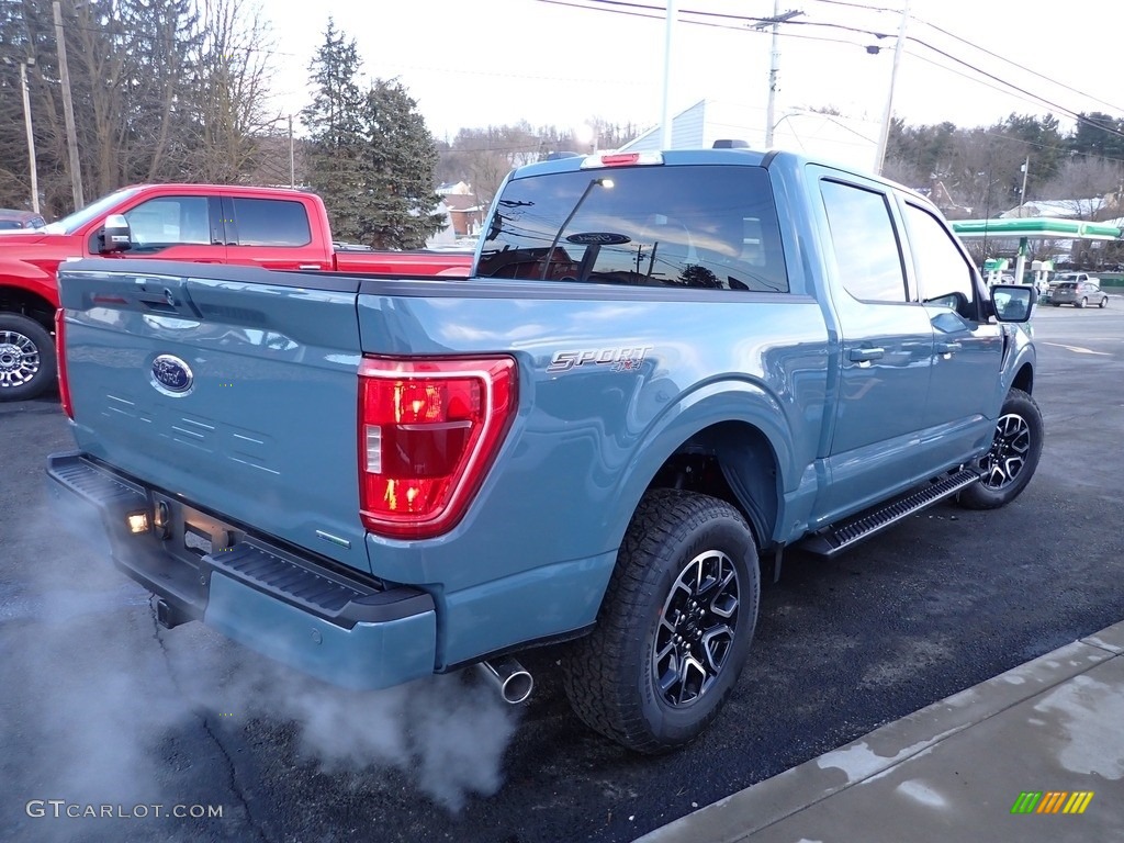 Area 51 Blue 2023 Ford F150 XLT SuperCrew 4x4 Exterior Photo 145576292