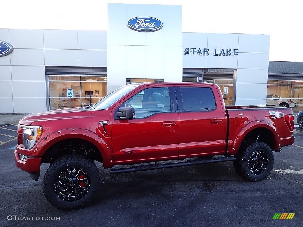 2023 F150 Sherrod XLT SuperCrew 4x4 - Hot Pepper Red Metallic / Black photo #1