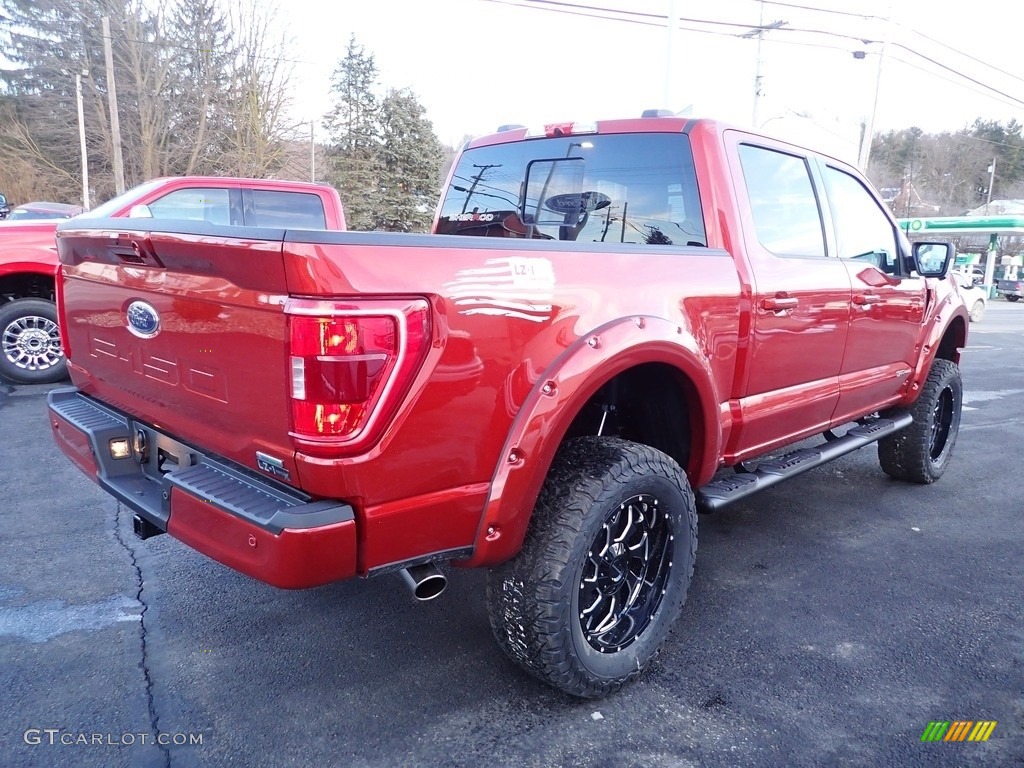 Hot Pepper Red Metallic 2023 Ford F150 Sherrod XLT SuperCrew 4x4
