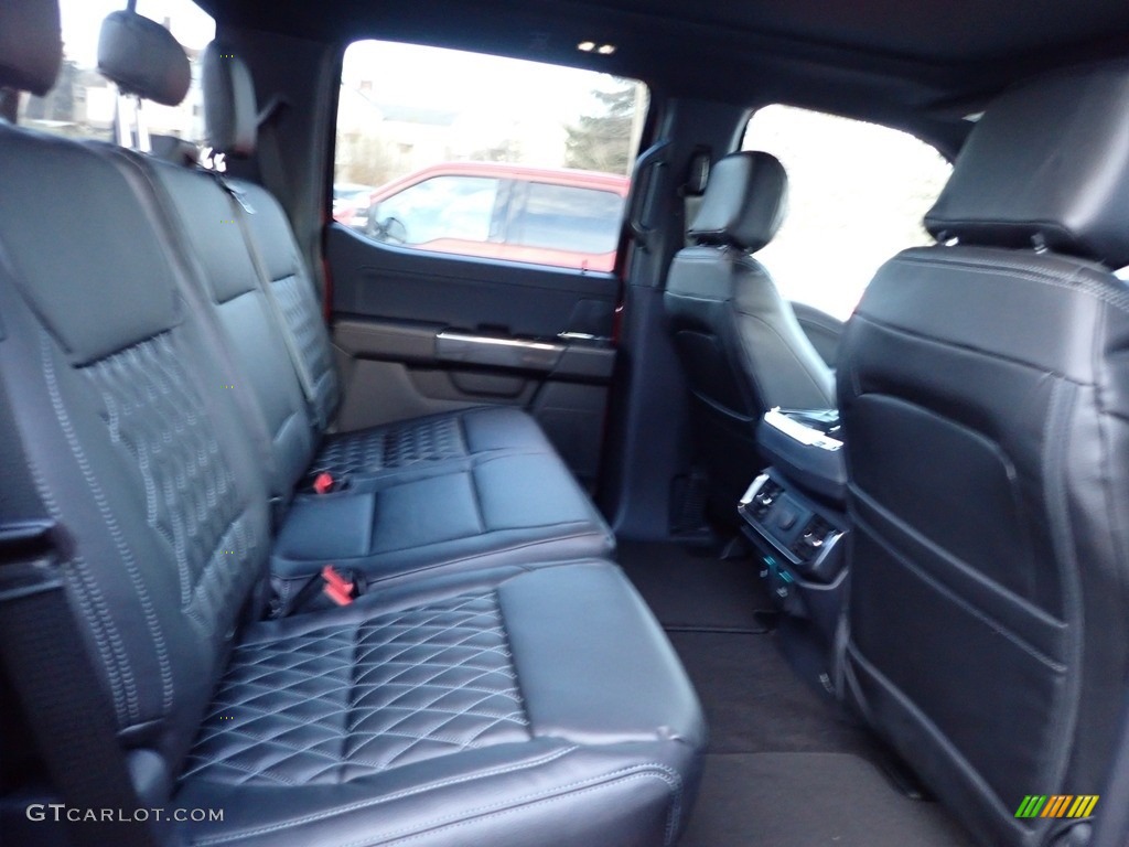 Black Interior 2023 Ford F150 Sherrod XLT SuperCrew 4x4 Photo #145576868