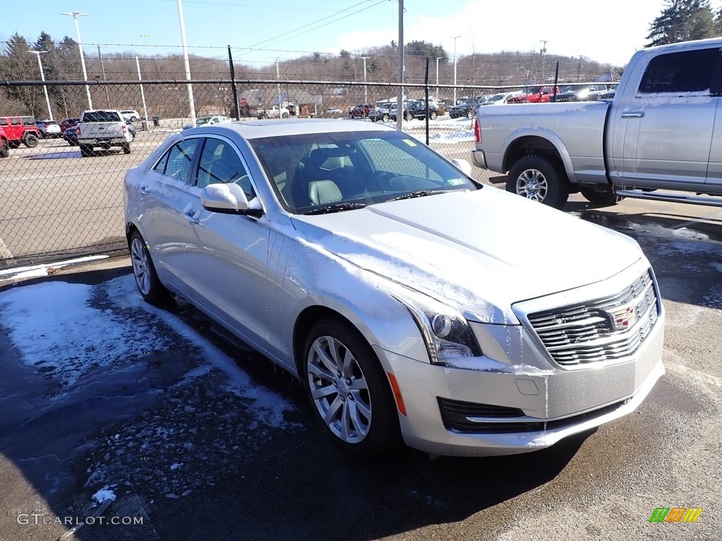 2017 ATS AWD - Radiant Silver Metallic / Jet Black photo #3
