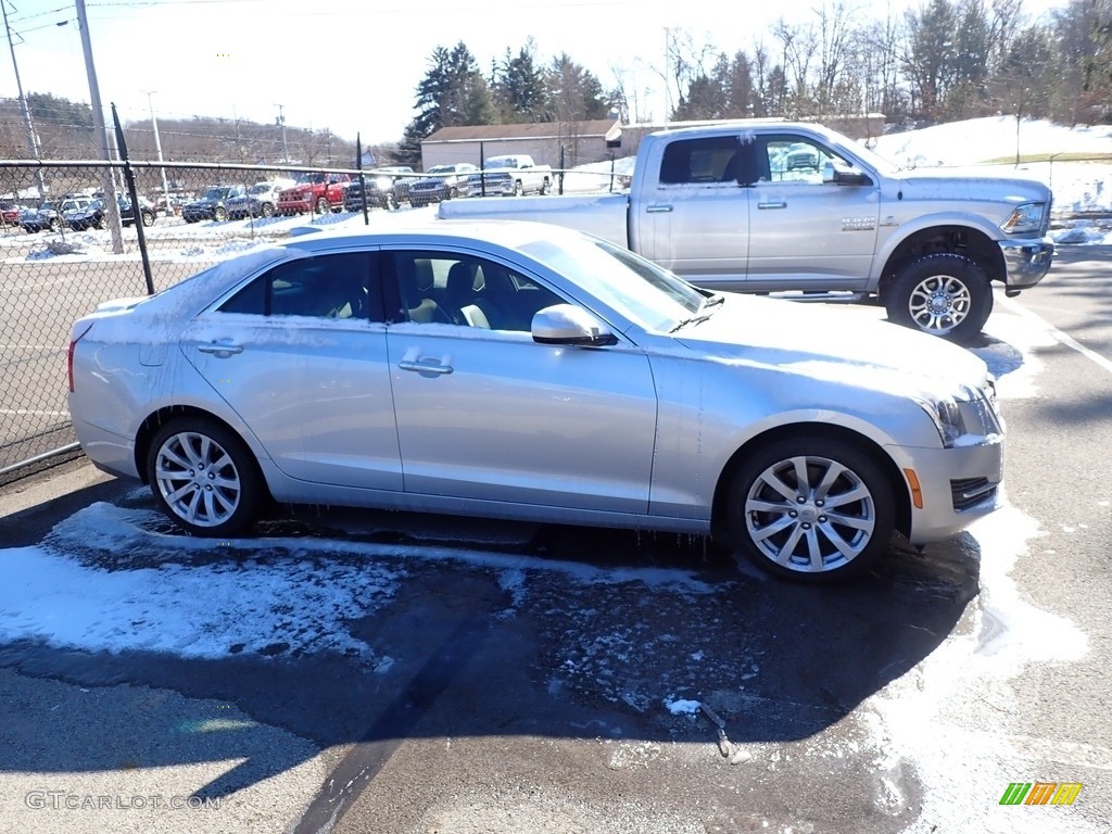 2017 ATS AWD - Radiant Silver Metallic / Jet Black photo #4