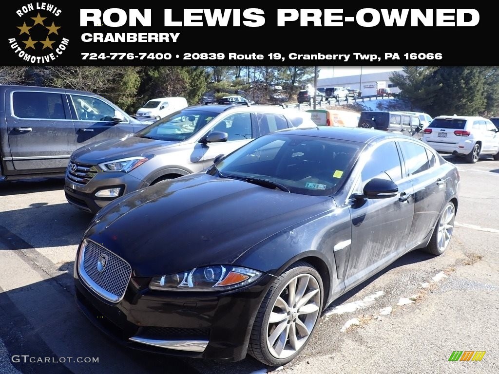 2013 XF 3.0 AWD - Ebony / Warm Charcoal photo #1
