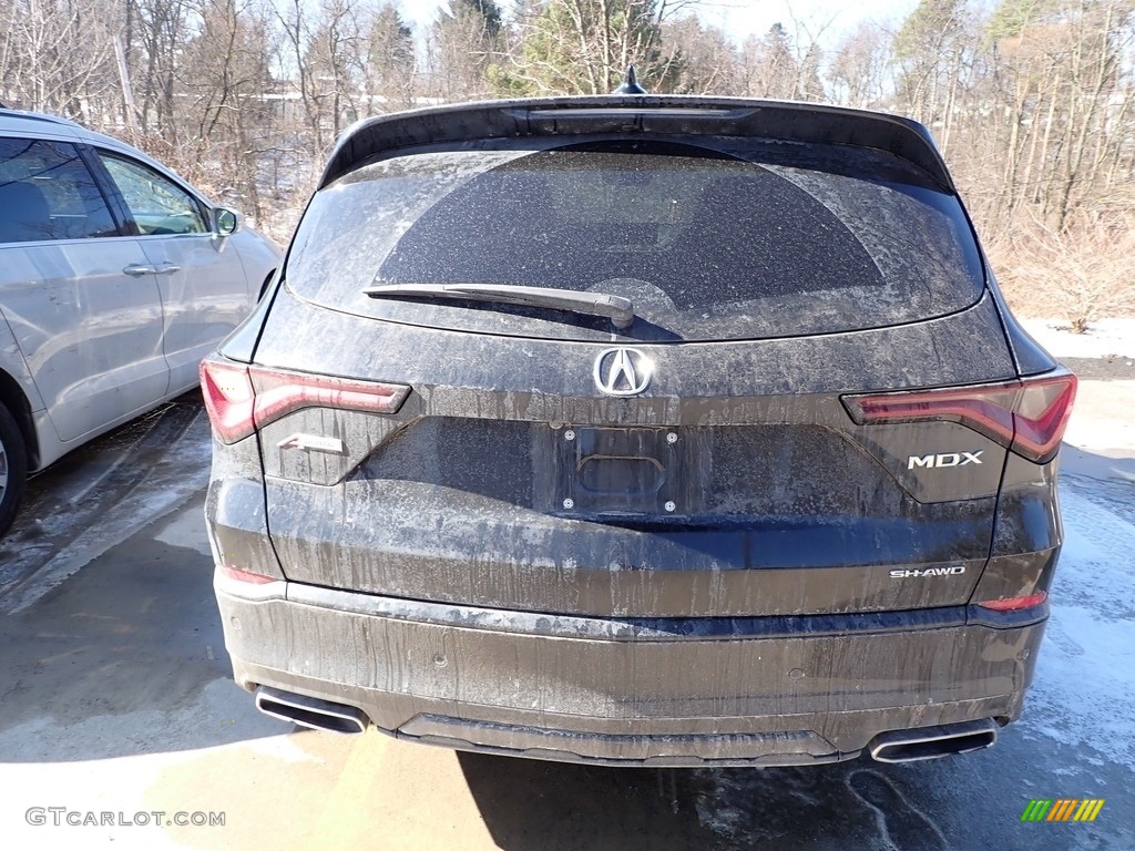 2022 MDX A Spec AWD - Majestic Black Pearl / Ebony photo #4