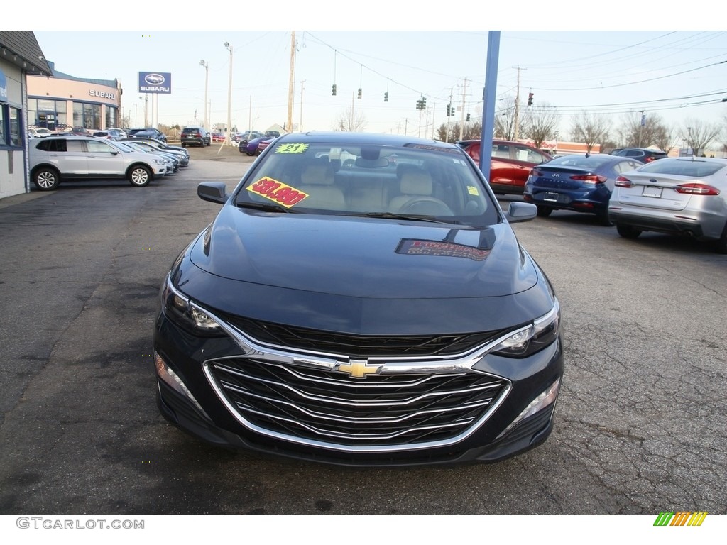 2021 Malibu LT - Shadow Gray Metallic / Dark Atmosphere/Medium Ash Gray photo #2