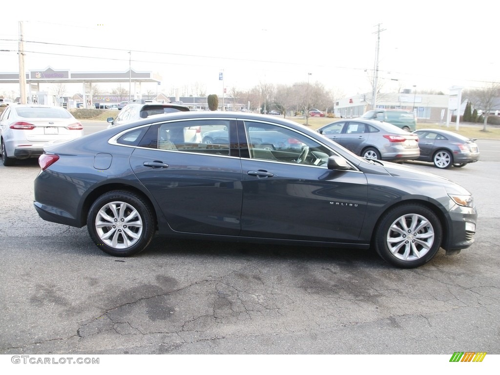 2021 Malibu LT - Shadow Gray Metallic / Dark Atmosphere/Medium Ash Gray photo #4