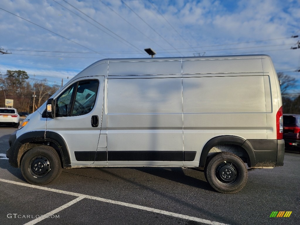 2023 ProMaster 1500 High Roof Cargo Van - Bright Silver Metallic / Black photo #3