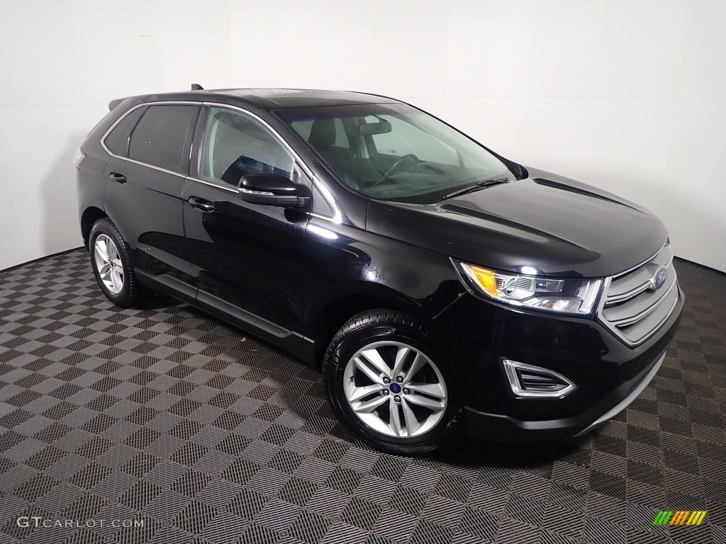 2018 Edge SEL AWD - Shadow Black / Ebony photo #3