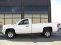 Summit White 2007 Chevrolet Silverado 2500HD Work Truck Regular Cab 4x4