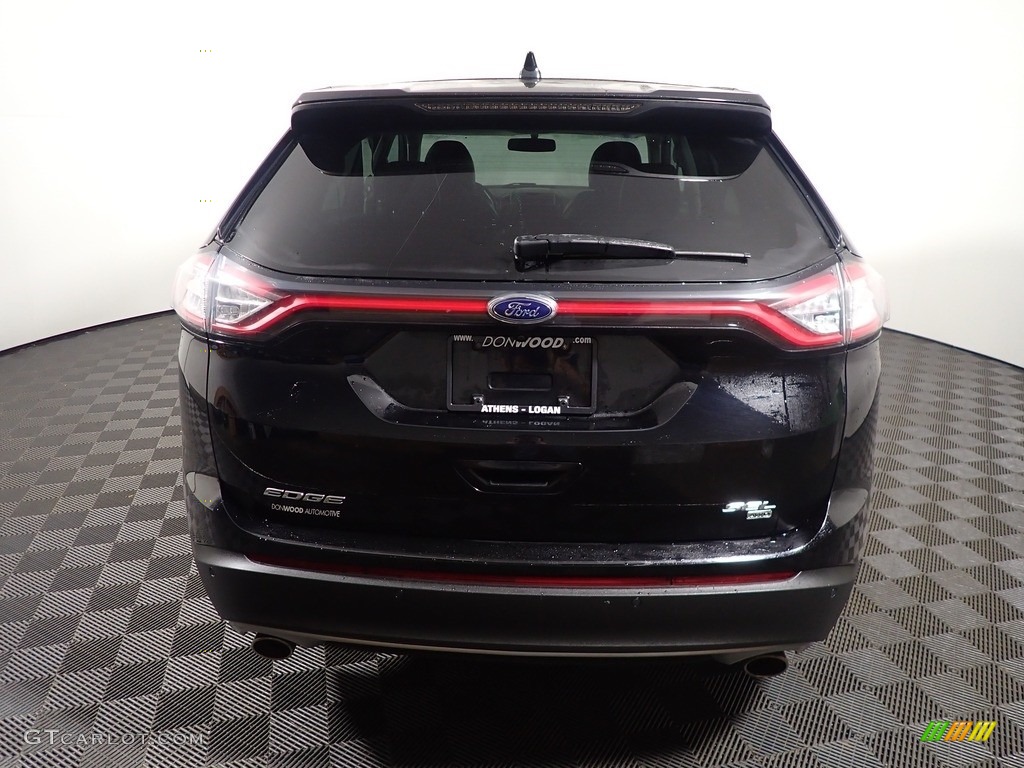 2018 Edge SEL AWD - Shadow Black / Ebony photo #13