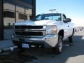 Summit White - Silverado 2500HD Work Truck Regular Cab 4x4 Photo No. 2