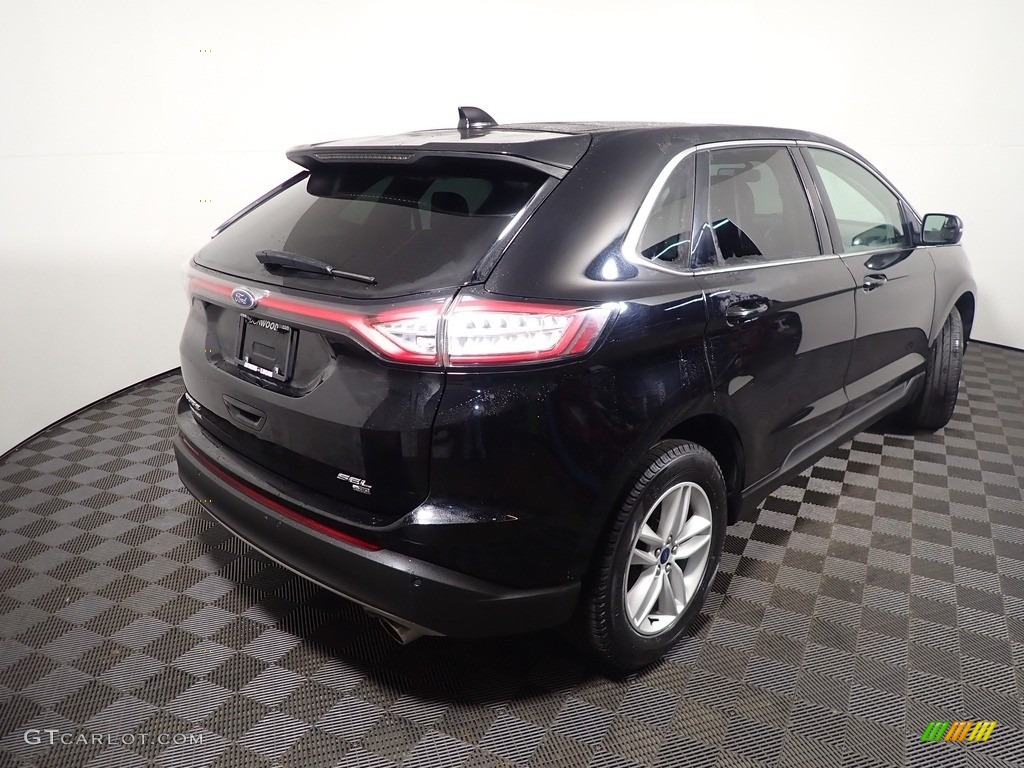 2018 Edge SEL AWD - Shadow Black / Ebony photo #17