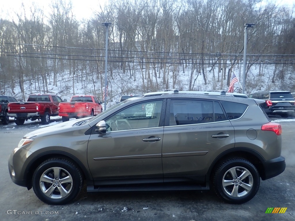 2015 RAV4 XLE - Pyrite Mica / Latte photo #6