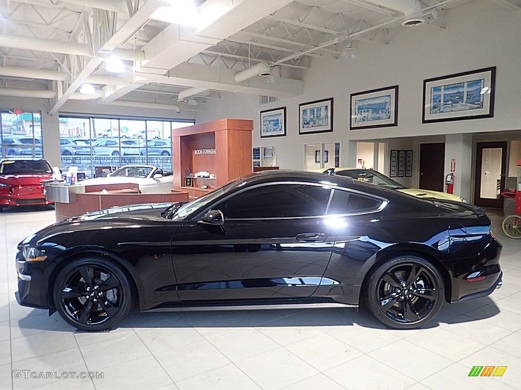 2021 Mustang GT Fastback - Shadow Black / Ebony photo #6