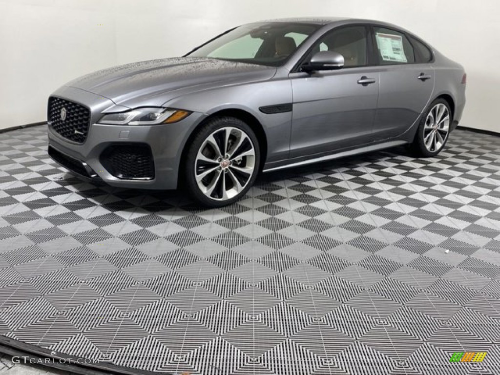 Eiger Gray Metallic 2022 Jaguar XF R-Dynamic SE AWD Exterior Photo #145579589