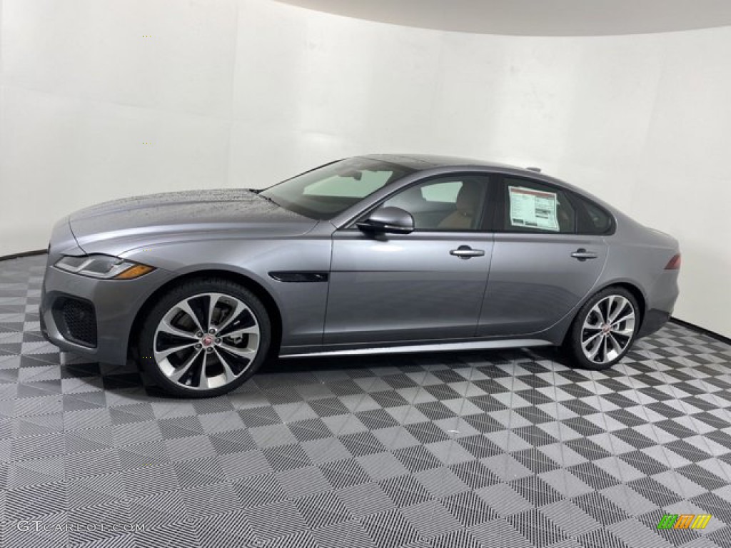 Eiger Gray Metallic 2022 Jaguar XF R-Dynamic SE AWD Exterior Photo #145579697