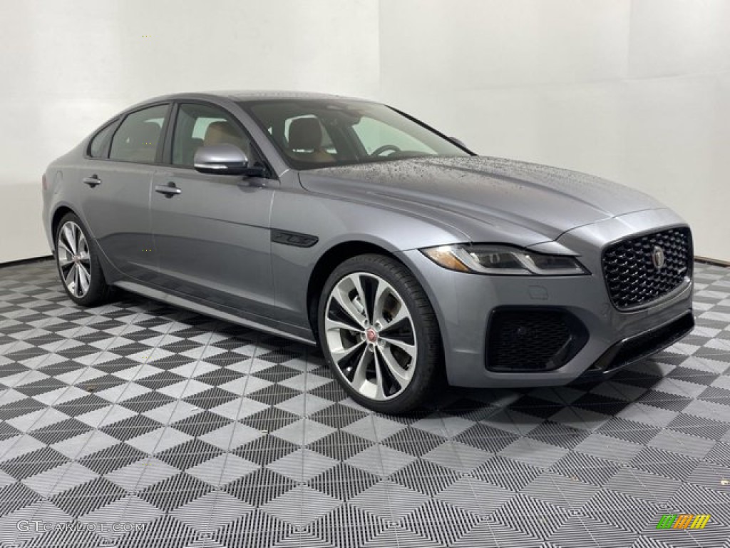 Eiger Gray Metallic 2022 Jaguar XF R-Dynamic SE AWD Exterior Photo #145579799
