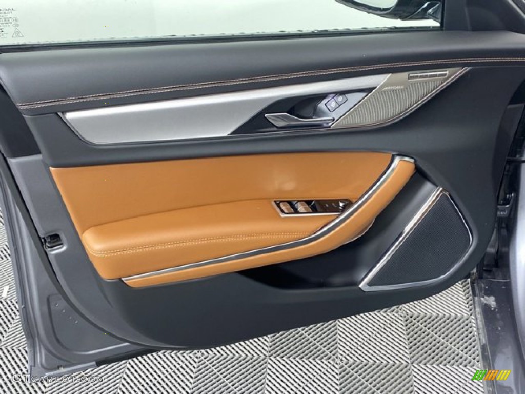 2022 Jaguar XF R-Dynamic SE AWD Sienna Tan Door Panel Photo #145579829