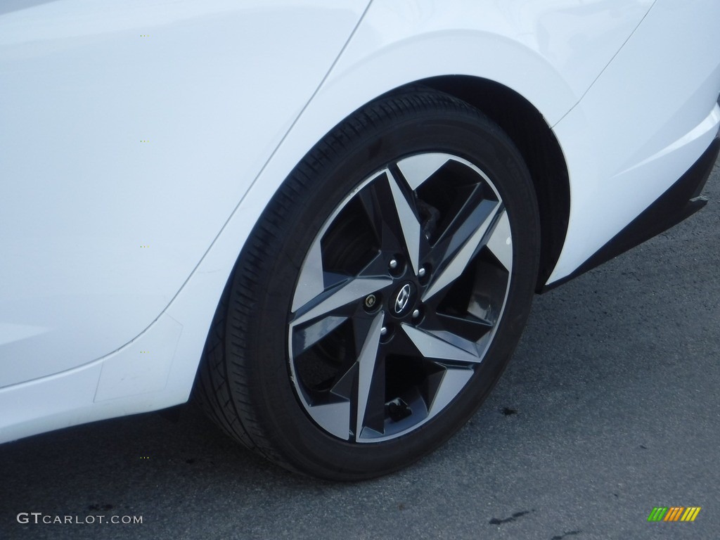 2021 Elantra Limited Hybrid - Ceramic White / Black photo #4