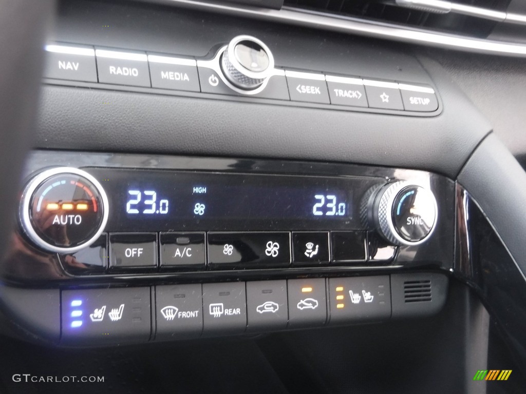 2021 Elantra Limited Hybrid - Ceramic White / Black photo #18