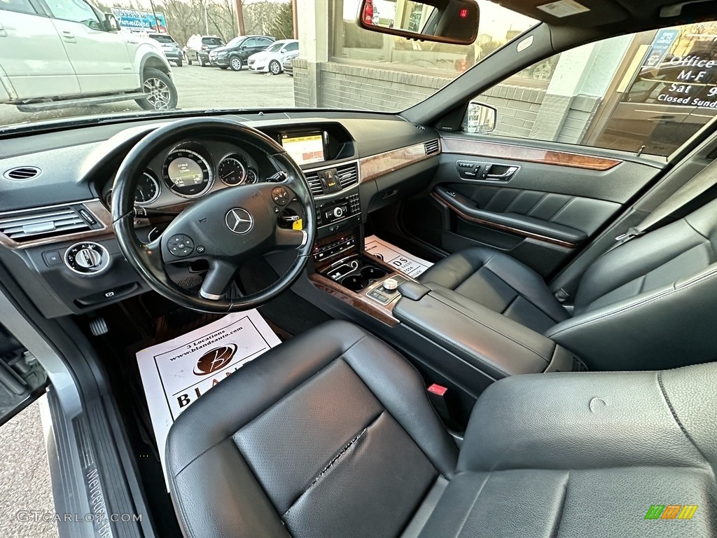 2011 E 350 4Matic Sedan - Palladium Silver Metallic / Black photo #10
