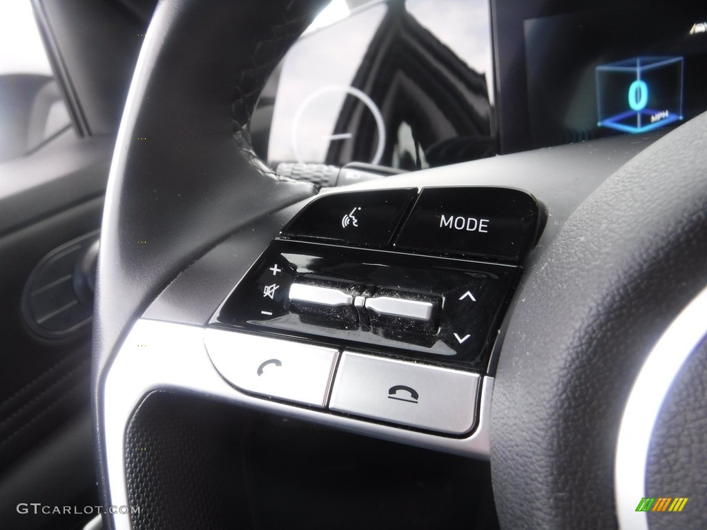 2021 Elantra Limited Hybrid - Ceramic White / Black photo #25