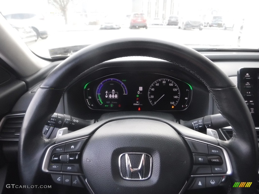 2022 Accord EX-L Hybrid - Crystal Black Pearl / Black photo #27