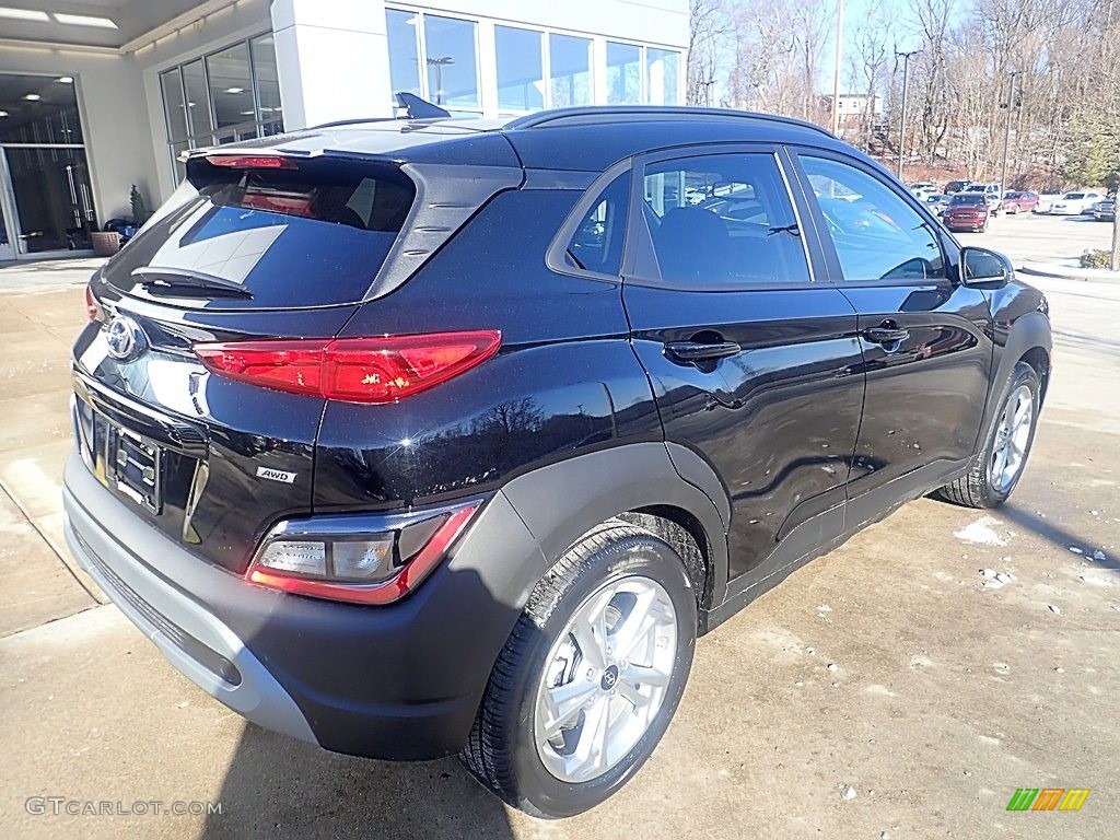 2023 Kona SEL AWD - Ultra Black / Black photo #2