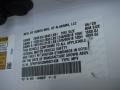  2021 Pilot EX AWD Platinum White Pearl Color Code NH883P