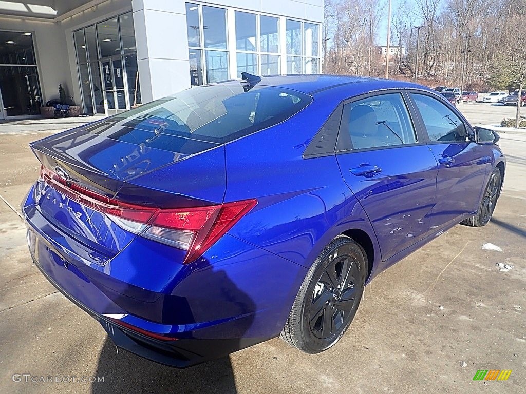 2023 Elantra SEL - Intense Blue / Black photo #2