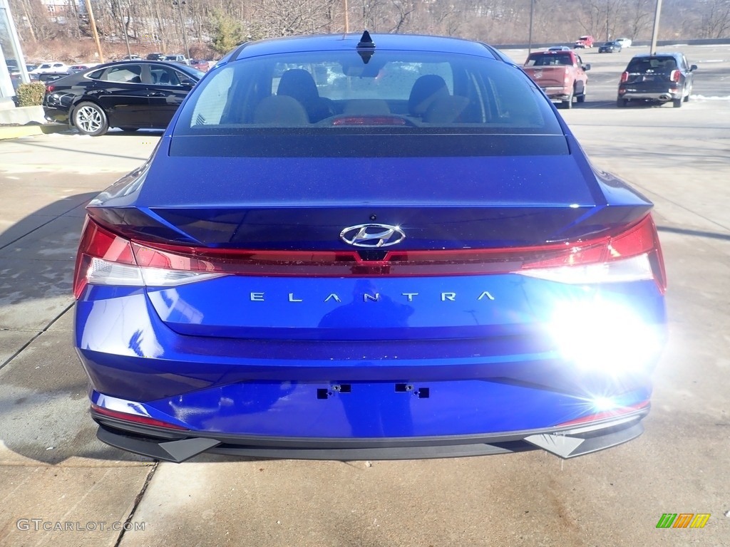 2023 Elantra SEL - Intense Blue / Black photo #3