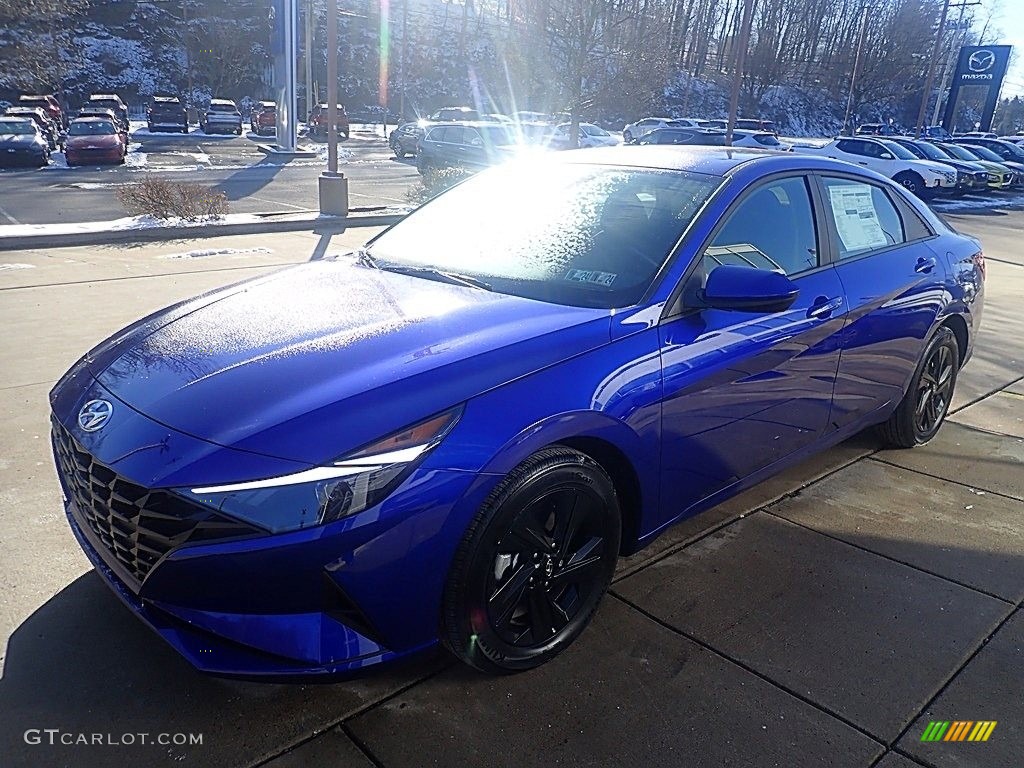 2023 Elantra SEL - Intense Blue / Black photo #7