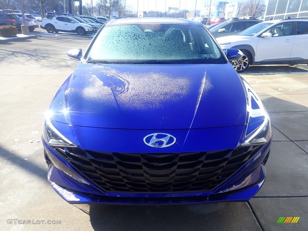 2023 Elantra SEL - Intense Blue / Black photo #8