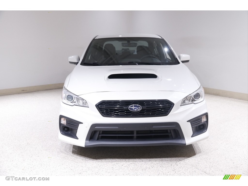 2018 WRX  - Crystal White Pearl / Carbon Black photo #2