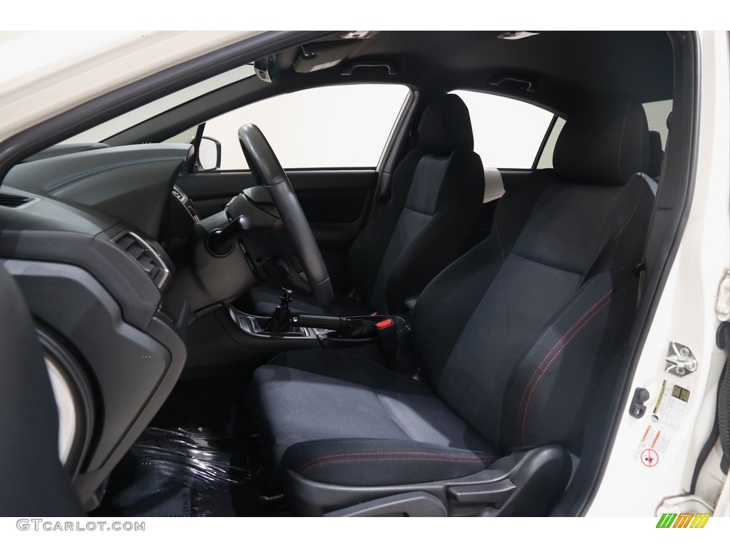 2018 WRX  - Crystal White Pearl / Carbon Black photo #5
