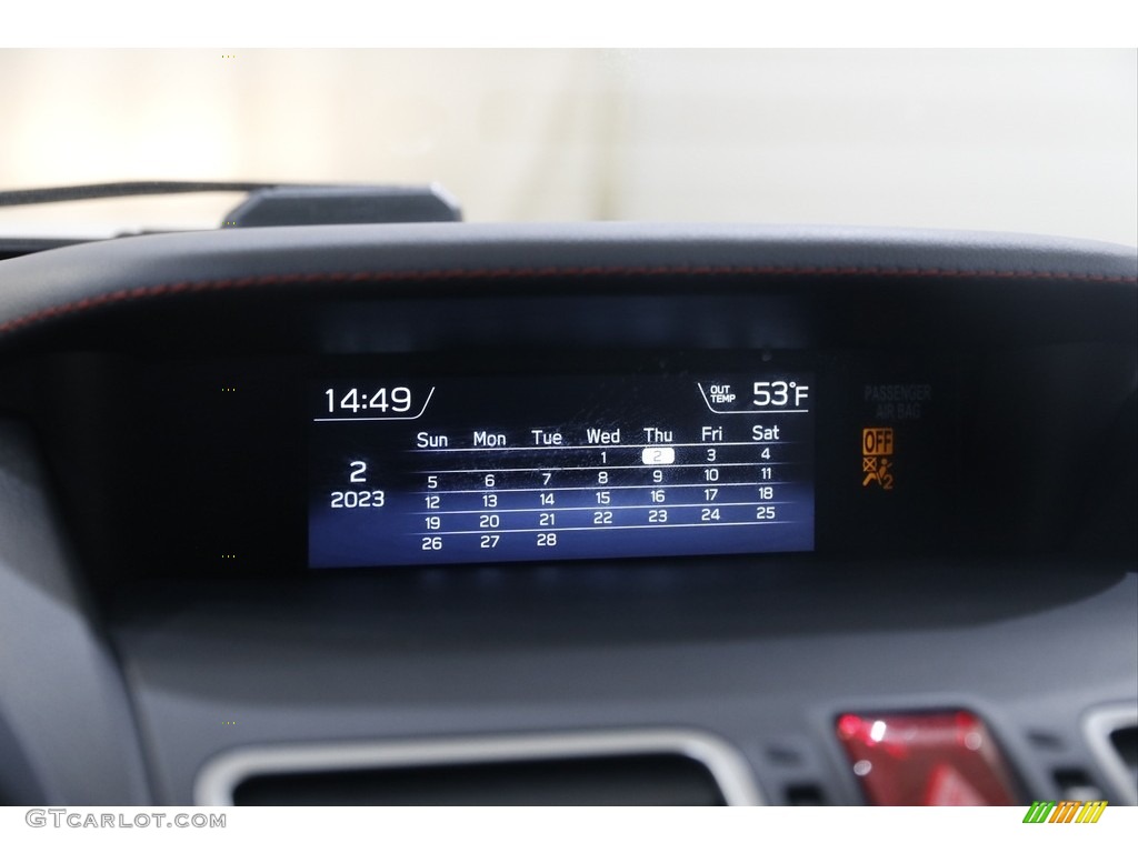 2018 WRX  - Crystal White Pearl / Carbon Black photo #10