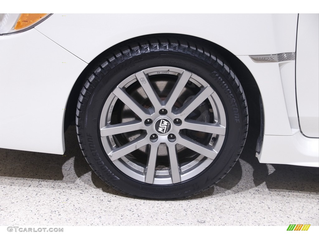 2018 WRX  - Crystal White Pearl / Carbon Black photo #24
