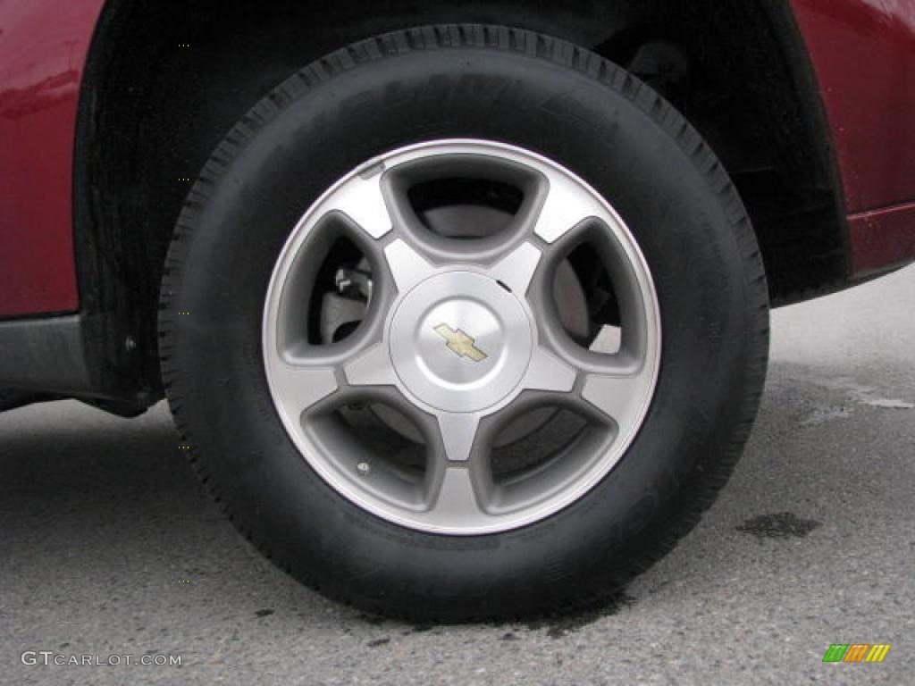 2009 TrailBlazer LT 4x4 - Red Jewel / Ebony photo #6