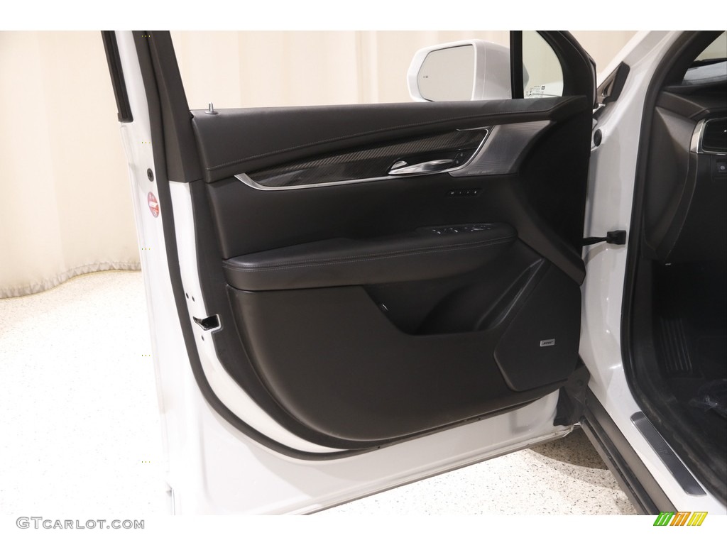 2020 Cadillac XT6 Sport AWD Jet Black Door Panel Photo #145583334