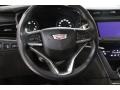 2020 Cadillac XT6 Jet Black Interior Steering Wheel Photo