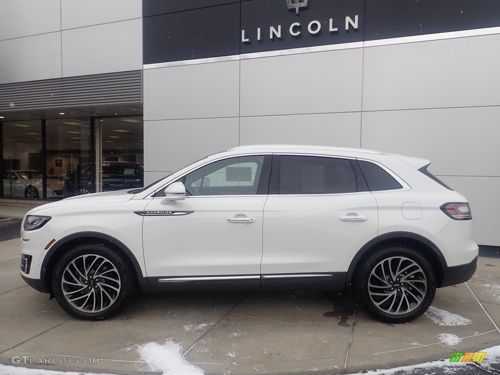 Pristine White 2020 Lincoln Nautilus Reserve AWD Exterior Photo #145583552
