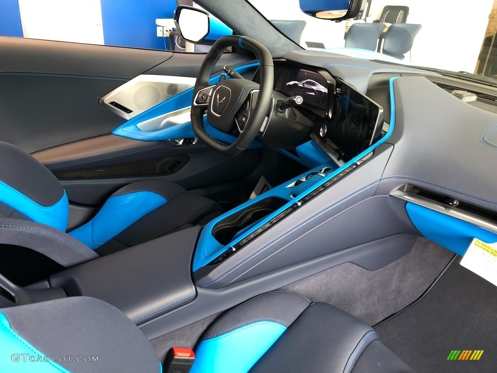 2022 Chevrolet Corvette Stingray Coupe Tension Blue/­Twilight Blue Dipped Dashboard Photo #145583591