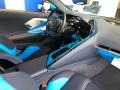 Tension Blue/­Twilight Blue Dipped 2022 Chevrolet Corvette Stingray Coupe Dashboard