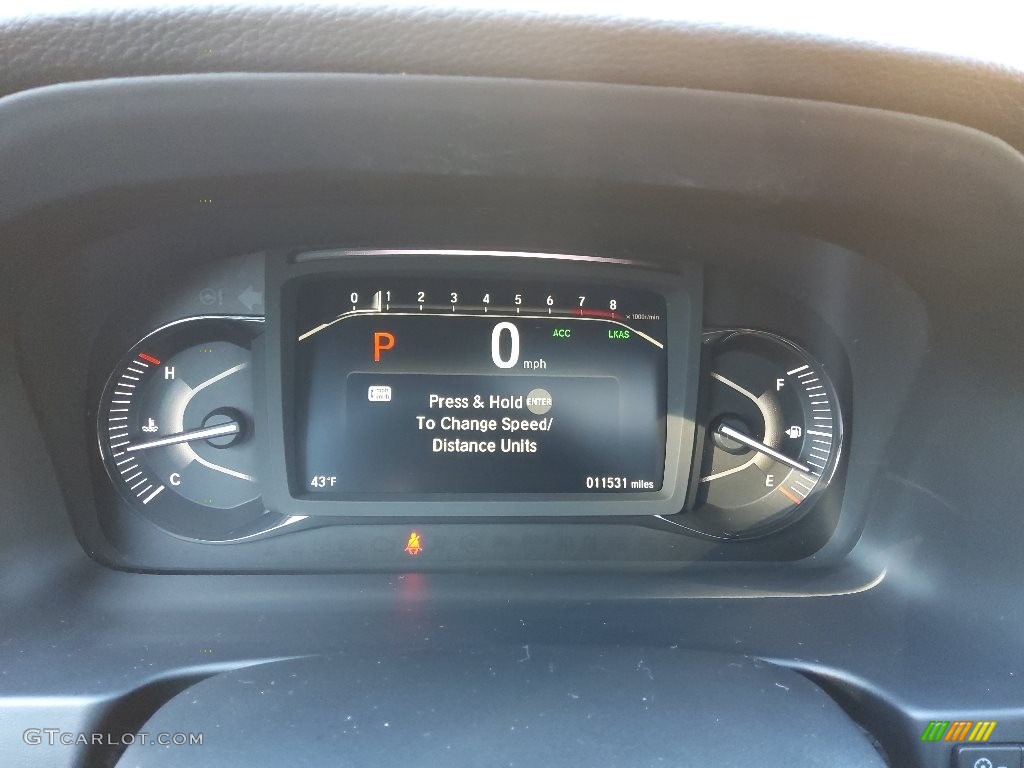 2022 Honda Passport TrailSport AWD Gauges Photo #145583795