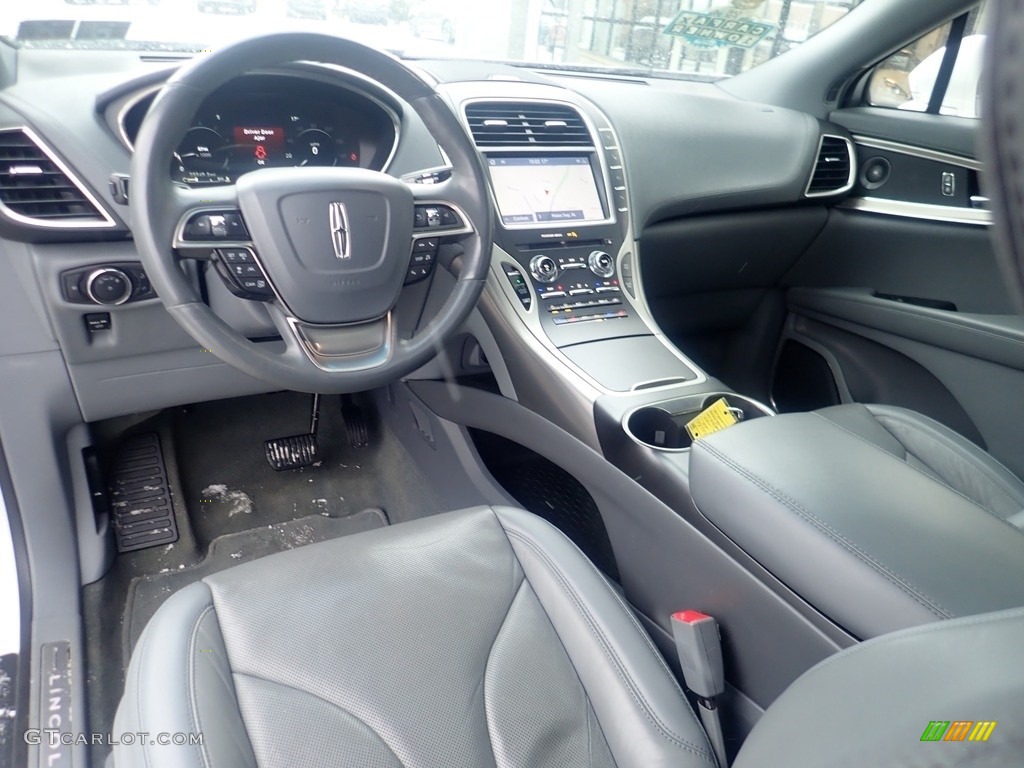 Medium Slate Interior 2020 Lincoln Nautilus Reserve AWD Photo #145583903